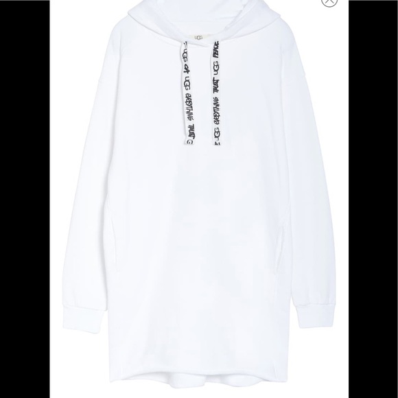 COPY - UGG LUCILLE HOODIE DRESS NEW W/ Tags WHITE… - Picture 2 of 7